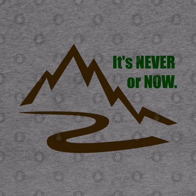 It's Never or Now by Stars Hollow Mercantile